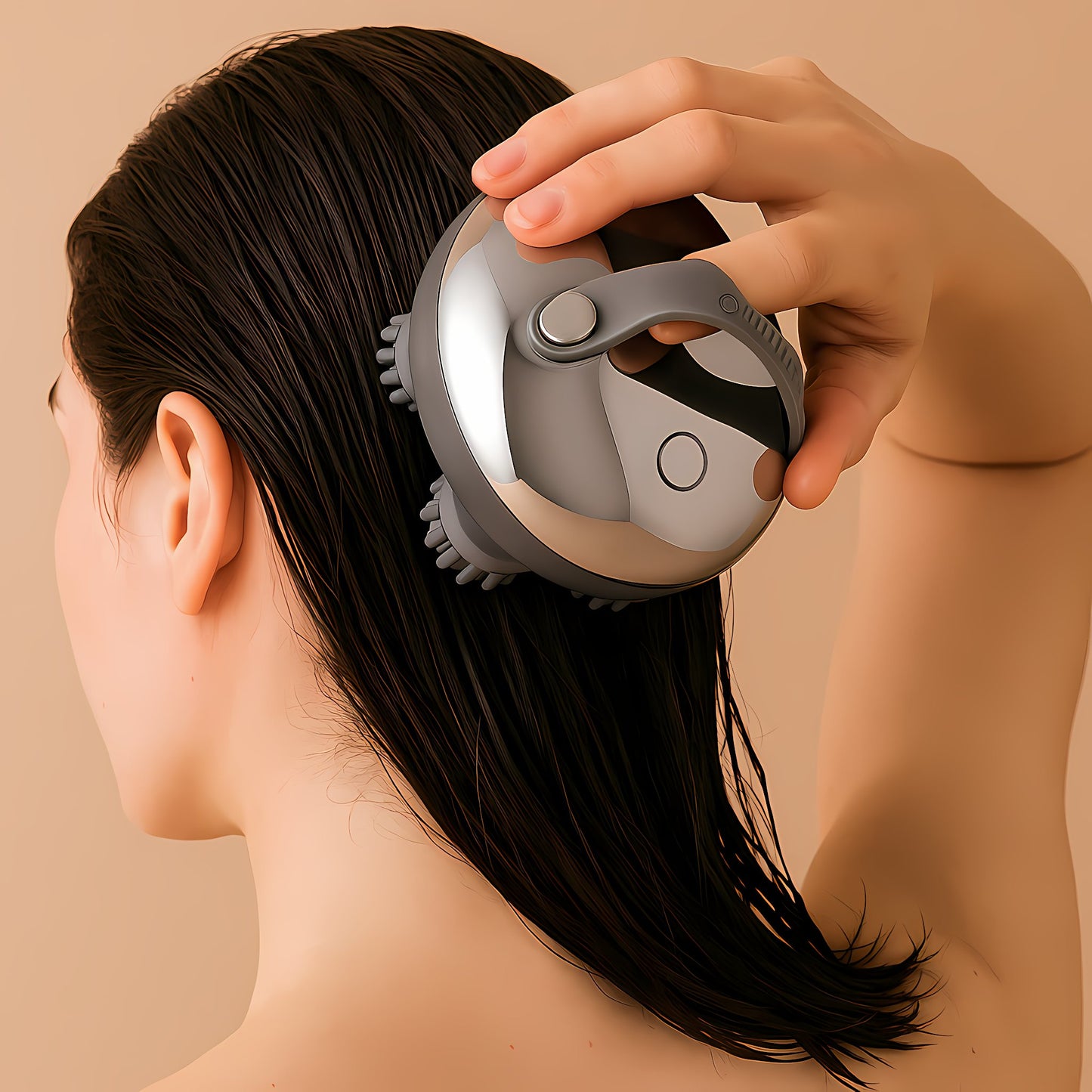 Electric Scalp Massager for Hair Growth | Waterproof 8-Claw Head Massager