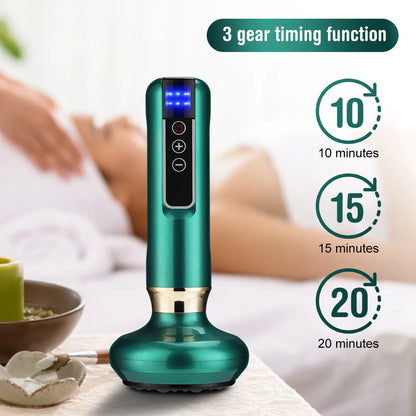 Electric Cupping Therapy Set Suction Cup anti Cellulite Massage Meridian Guasha Vacuum Body Massage Jars Physiotherapy Scraping