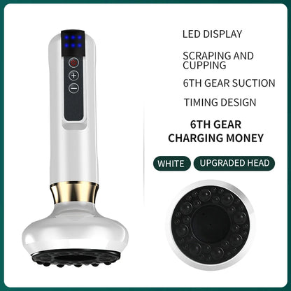 Electric Cupping Therapy Set Suction Cup anti Cellulite Massage Meridian Guasha Vacuum Body Massage Jars Physiotherapy Scraping