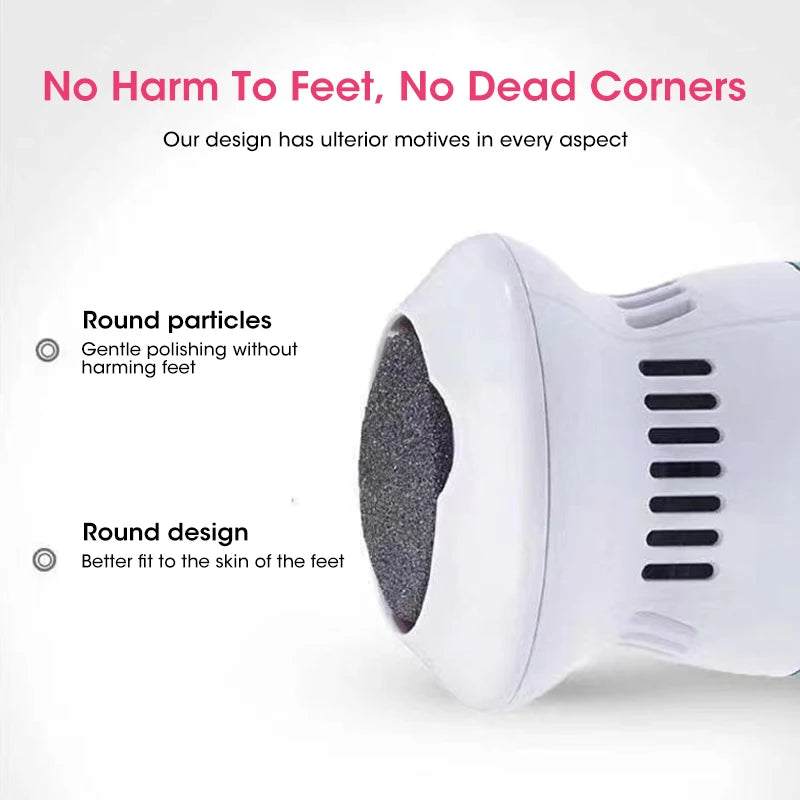 USB Electric Vacuum Adsorption Foot Grinder Professional Pedicure Female Beauty Exfoliator Callus Removal Pedicure Tool