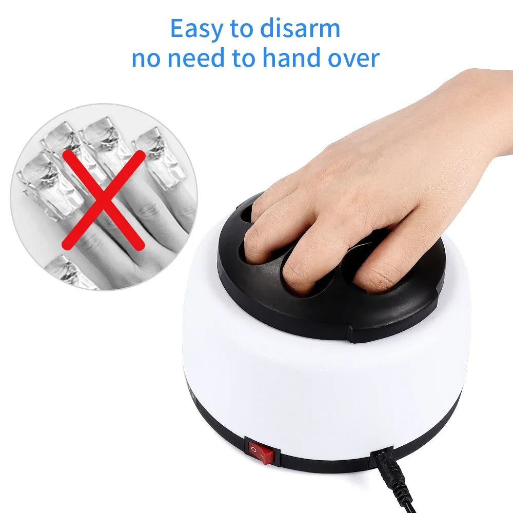Portable Steam Nail Gel Polish Removal Professional Gel Fast Remover UV Nails Steamer Cleaner Machine for Nail Art Manicure