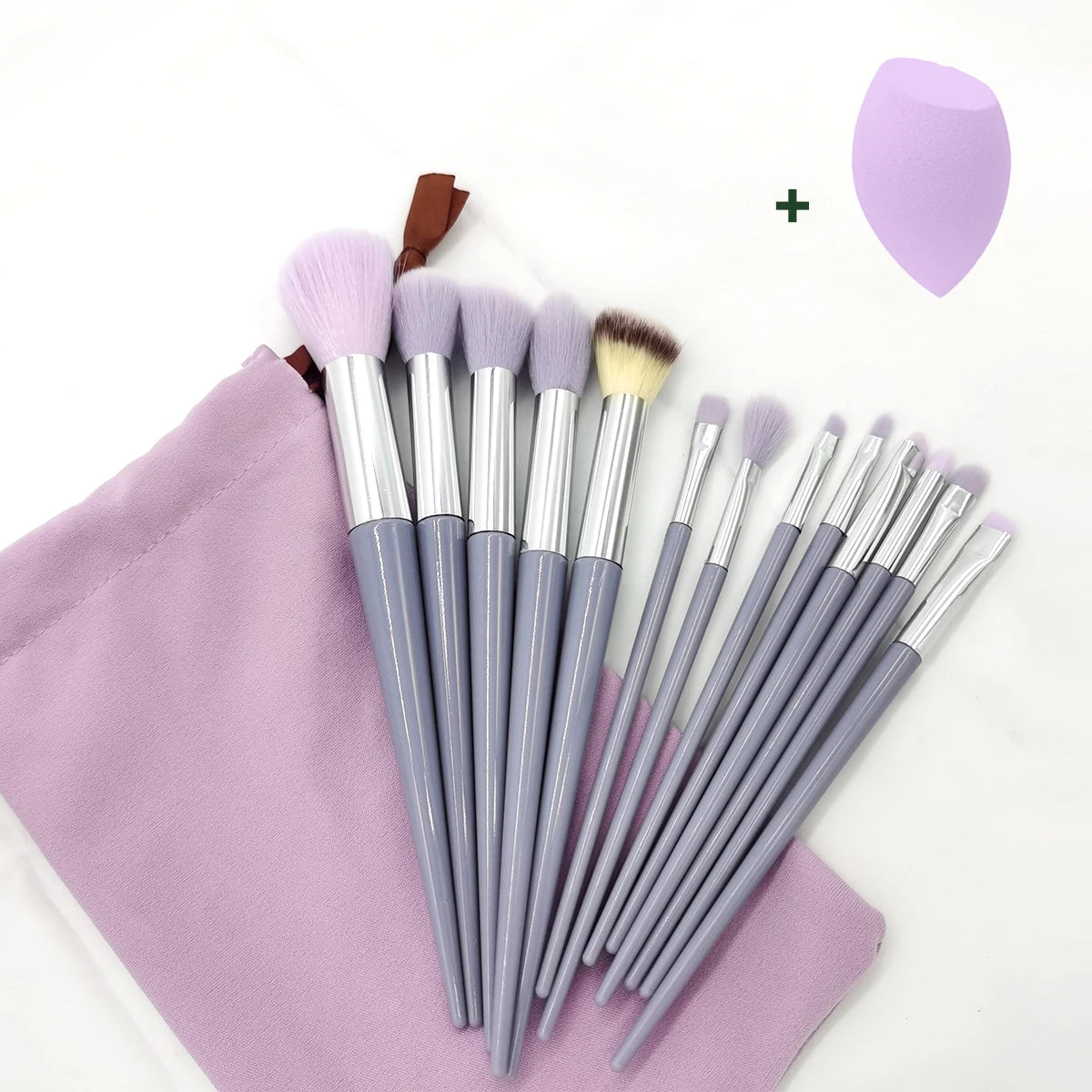 Makeup Brushes Sponge Set Make up for Women Cosmetic Goat Hair Tool Professional Eye Shadow Foundation Blush Blender Egg