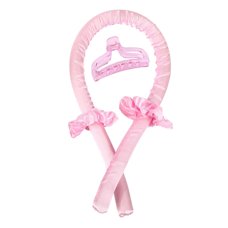 Soft Hair Curlers Lazy Heatless Curling Rod Headband Hair Styling Tools No Heat Silk Curling Ribbon Modeling Hair Accessories