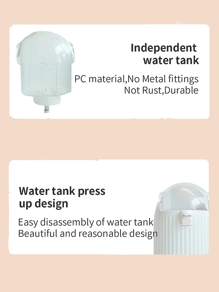 1Pc Face Steamer Spray Face Steamer Hot Water Spray Hydrator Skin Moisturizing Device Face Moisturizing Device Desk Face Steamer