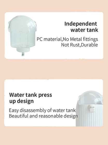 1Pc Face Steamer Spray Face Steamer Hot Water Spray Hydrator Skin Moisturizing Device Face Moisturizing Device Desk Face Steamer