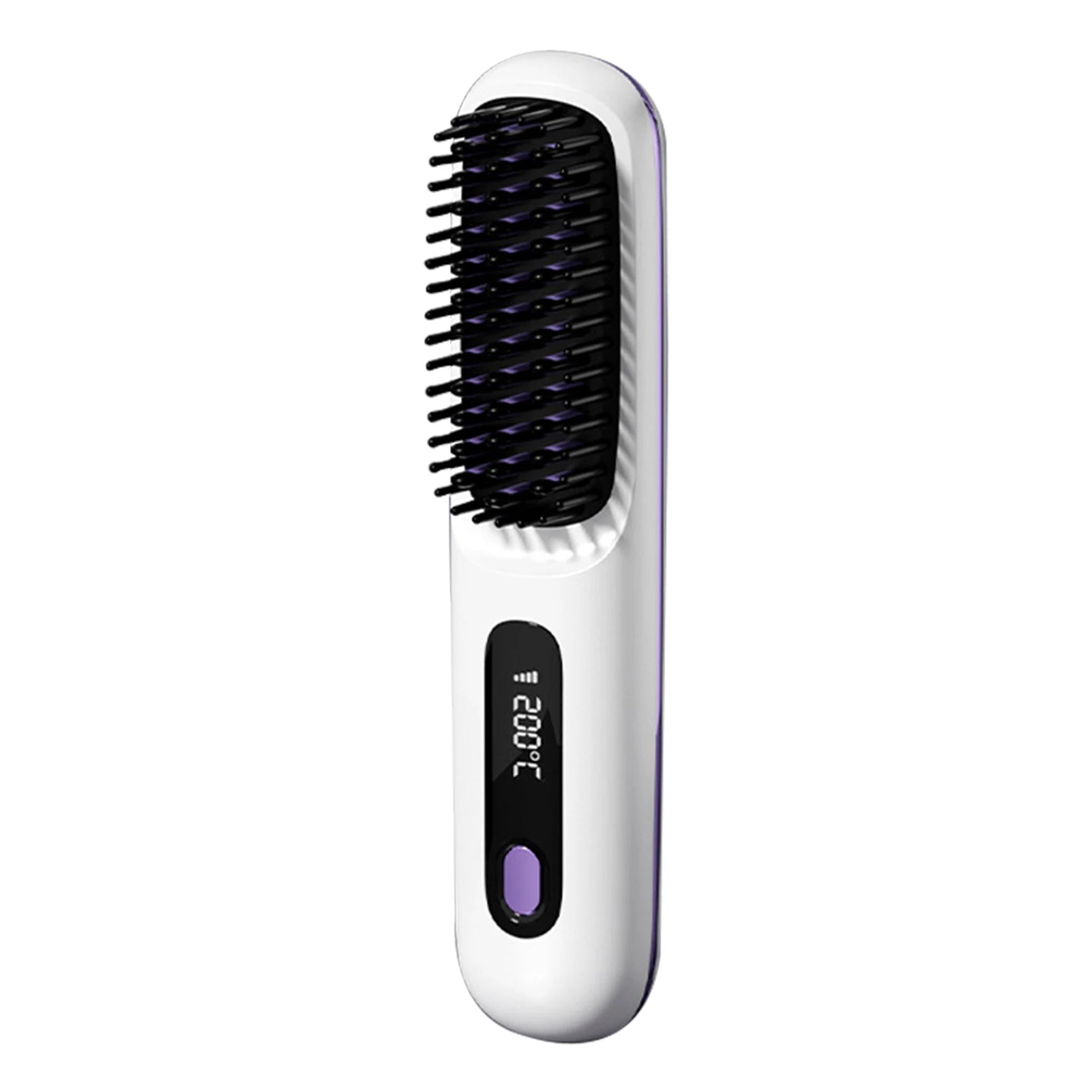 Hair Straightening Comb with Digital Display 3 Level Adjustables Hair Flat Irons Hair Styling Tool