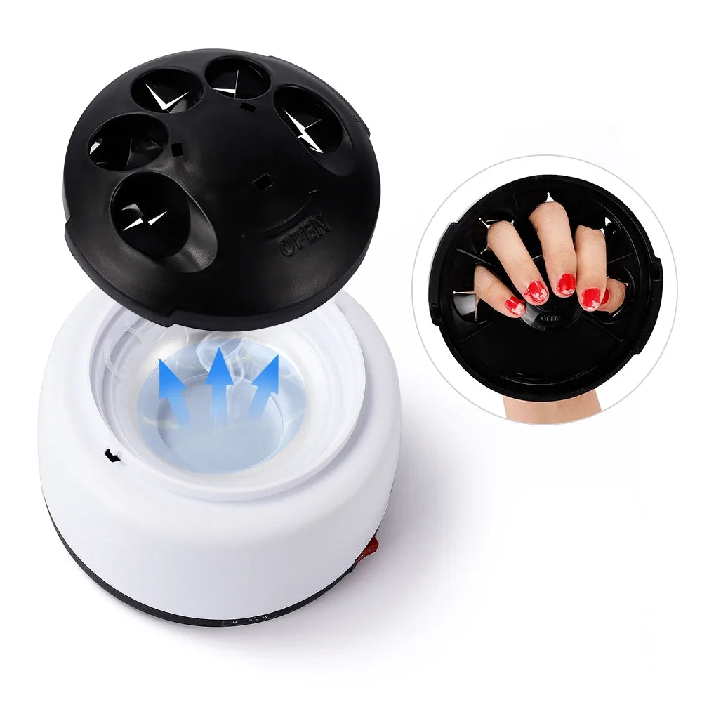 Portable Steam Nail Gel Polish Removal Professional Gel Fast Remover UV Nails Steamer Cleaner Machine for Nail Art Manicure