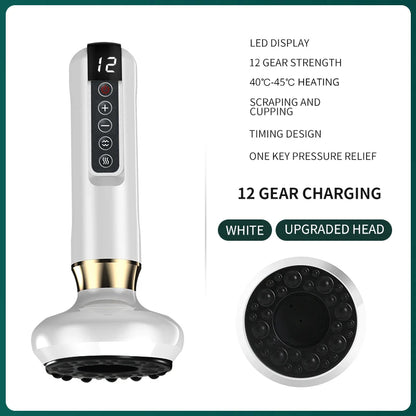 Electric Cupping Therapy Set Suction Cup anti Cellulite Massage Meridian Guasha Vacuum Body Massage Jars Physiotherapy Scraping