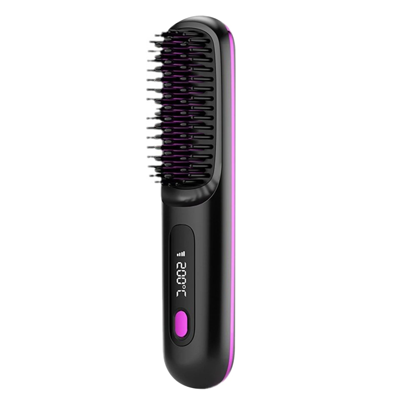Hair Straightening Comb with Digital Display 3 Level Adjustables Hair Flat Irons Hair Styling Tool