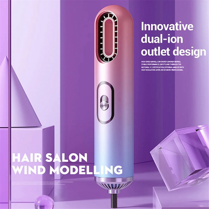 A97G Hair Dryer Curling Comb Hair Brush Styling Tool Hair Dryer and Volumizer Hair Straightener Manual Hair Dryer US Plug,C
