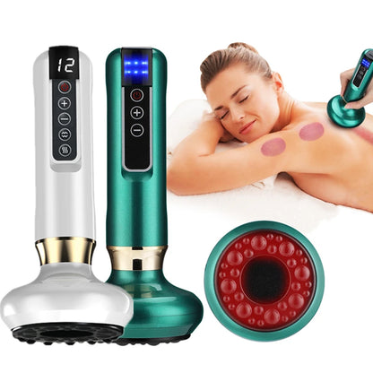 Electric Cupping Therapy Set Suction Cup anti Cellulite Massage Meridian Guasha Vacuum Body Massage Jars Physiotherapy Scraping