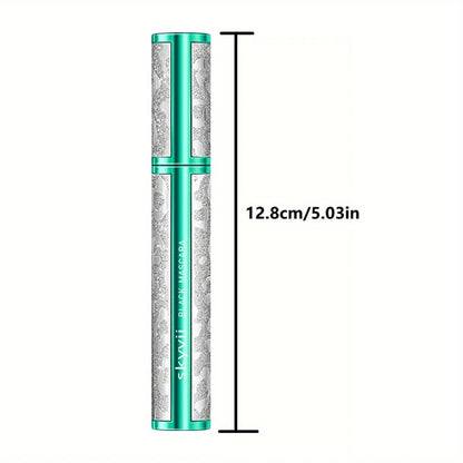 Lengthening Mascara Extreme Black Curling Mascara Long-Lasting Formula, Waterproof and Non-Fading Contains Plant Squalane