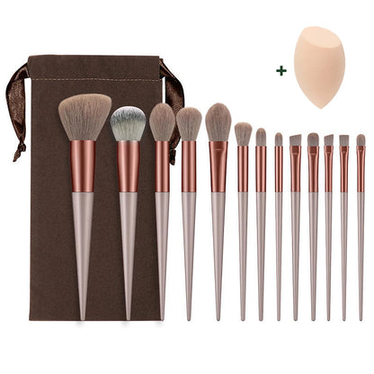 Makeup Brushes Sponge Set Make up for Women Cosmetic Goat Hair Tool Professional Eye Shadow Foundation Blush Blender Egg