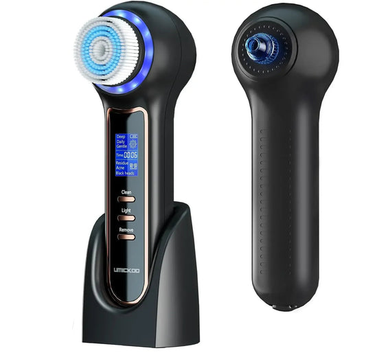 Electric Blackhead Remover Vacuum Suction Facial Cleansing Brush Rechargeable Face Brush Facial Pore Cleanser Skin Care Machine