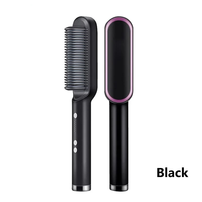Negative Ionic Hair Straightener Quick Heated Electric Hot Comb Hair Straightener Professional Negative Ion Hair Care Hairstyle