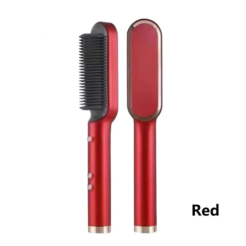 Negative Ionic Hair Straightener Quick Heated Electric Hot Comb Hair Straightener Professional Negative Ion Hair Care Hairstyle